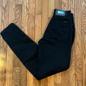 LAWMAN Special Reserve Premium Jeans Black Straight 90s 80s High Waist Western